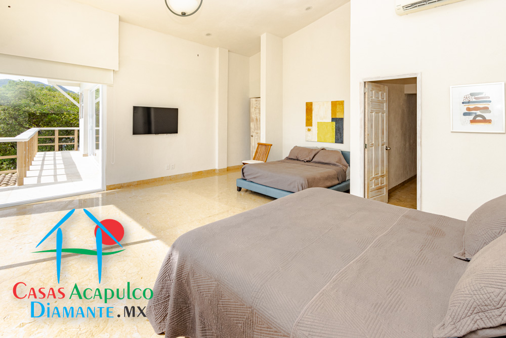 Real Diamante Villas del Sol, Villa Bonita - Recámara principal 3